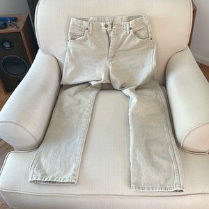Wrangler Cream Jeans